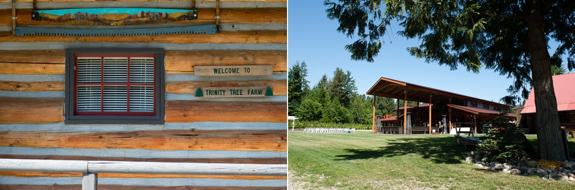 Venue picture of the Trinity Tree farm in Issaquah