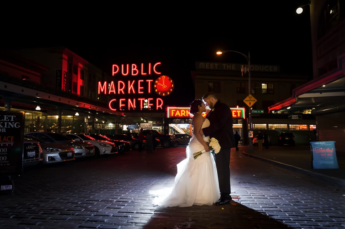 Pike Place Market Wedding Pictures