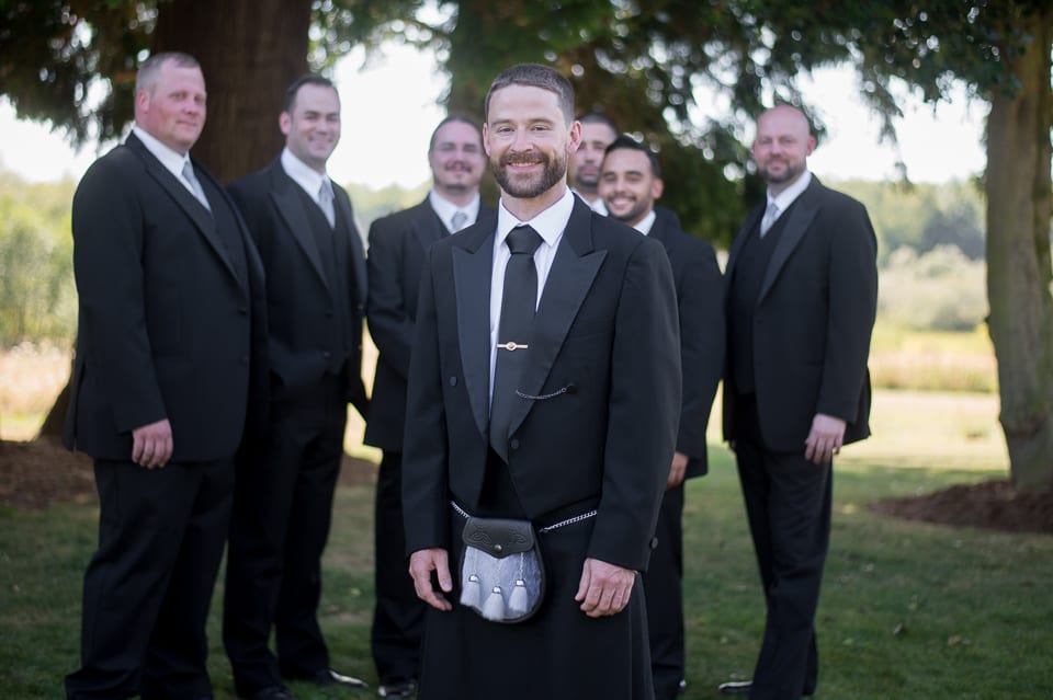 Groomsmen at Selene Homestead Wedding