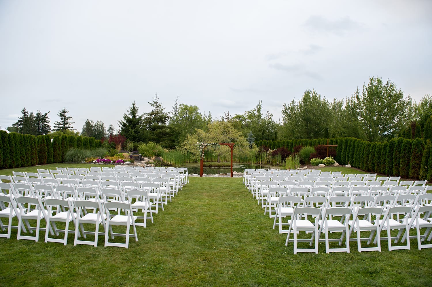 Ceremony site at Axton Events Bellingham