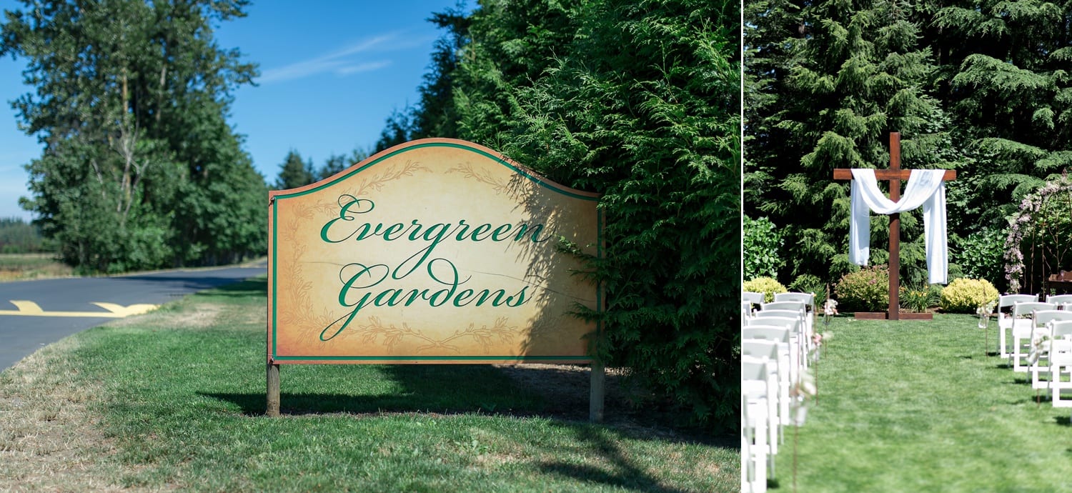 Evergreen Gardens Wedding