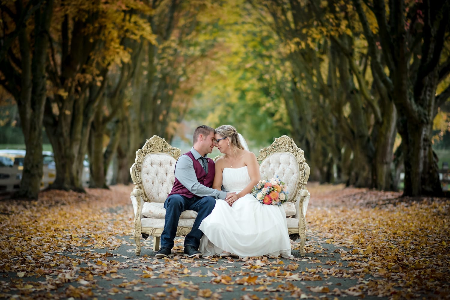 Maplehurst farm wedding by Bellingham Wedding Photographer